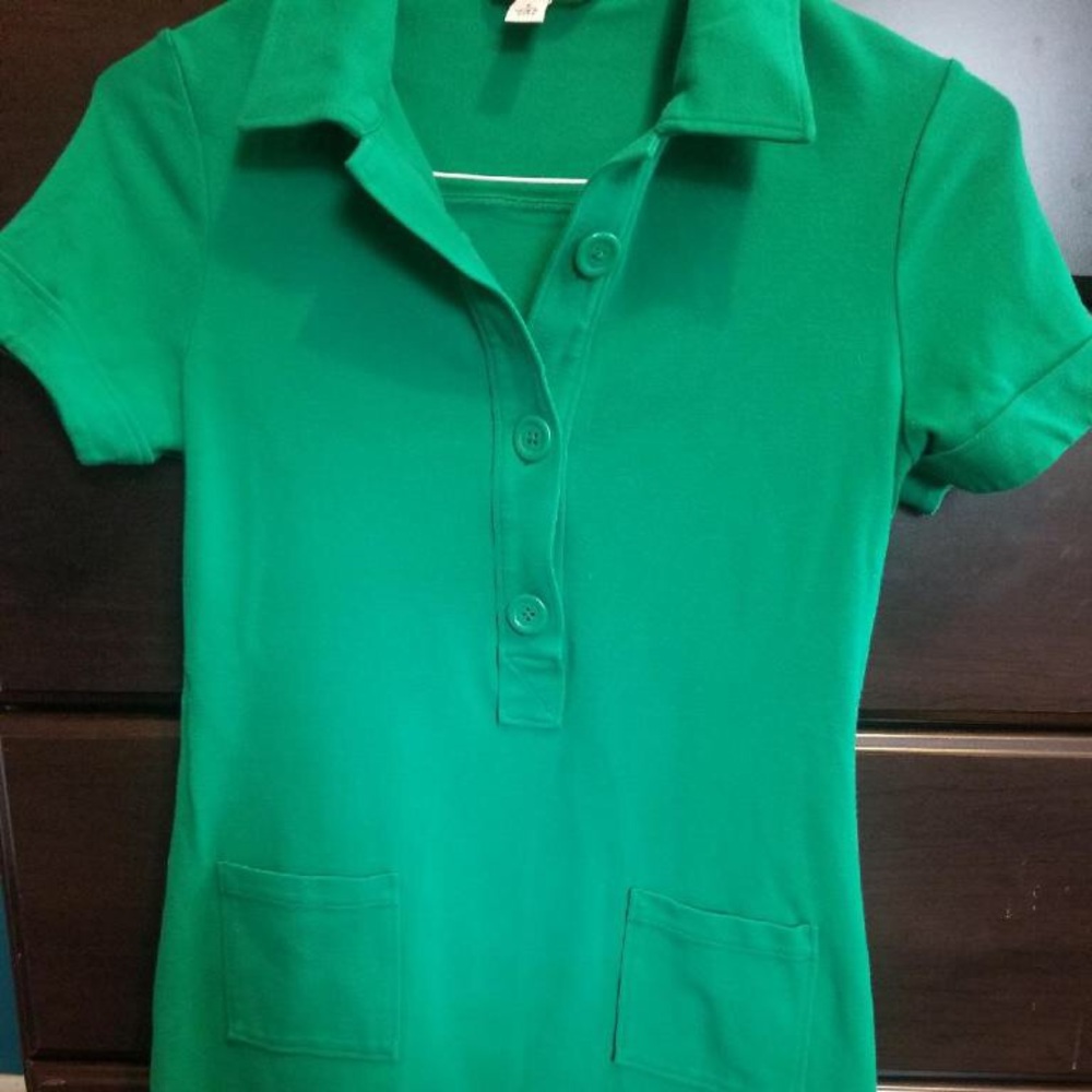 Banana republic size 6 beautiful green dress
